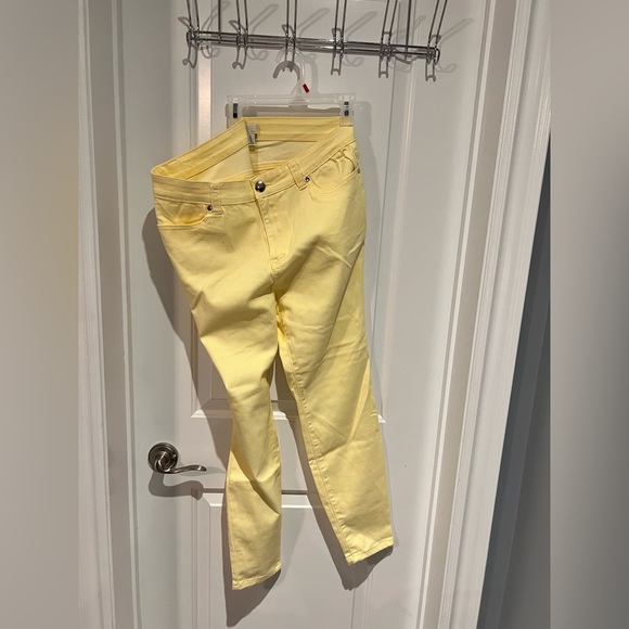 Forever 21 yellow jeans - Picture 3 of 4